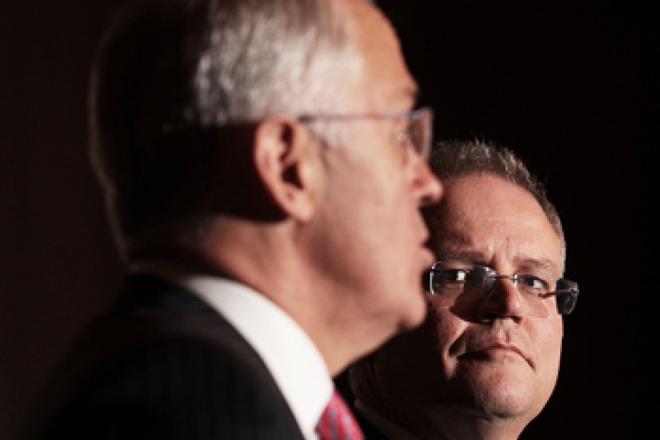 Turnbull and Morrison went hard on Labor's economic 'mismanagement' after Brexit. Photo: Getty