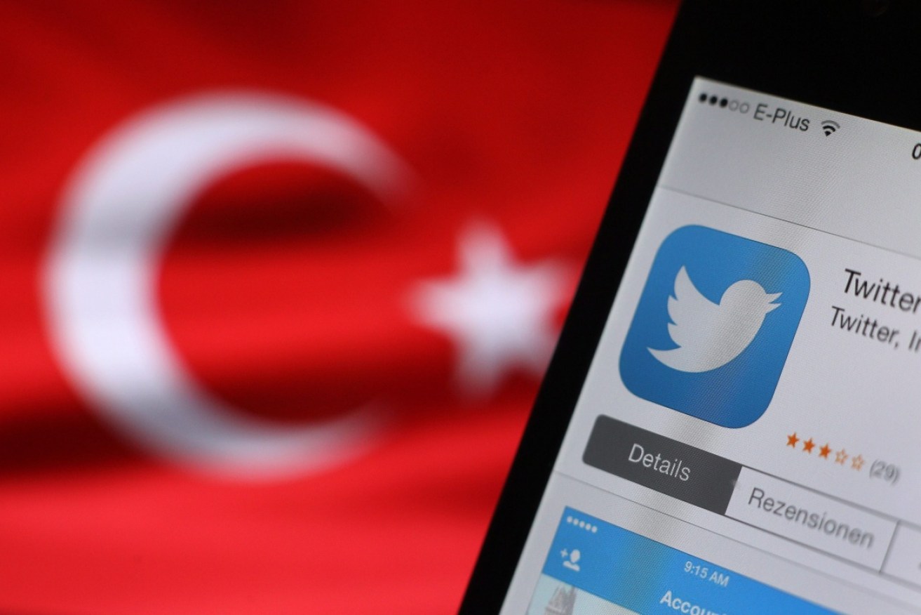 Twitter was blocked in Turkey in 2014.