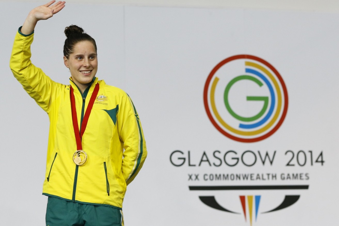 Belinda Hocking won gold at the Glasgow Commonwealth Games in 2014.