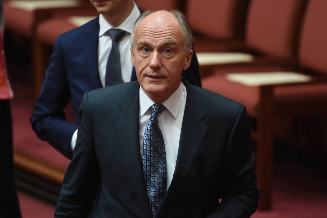 Eric Abetz says there is more push back on superannuation in the Coalition than some think. Photo: AAP