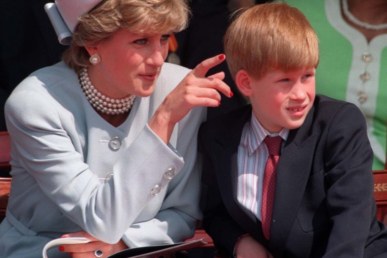 Prince Harry says he regrets not opening up sooner about how his mother's death affected him.