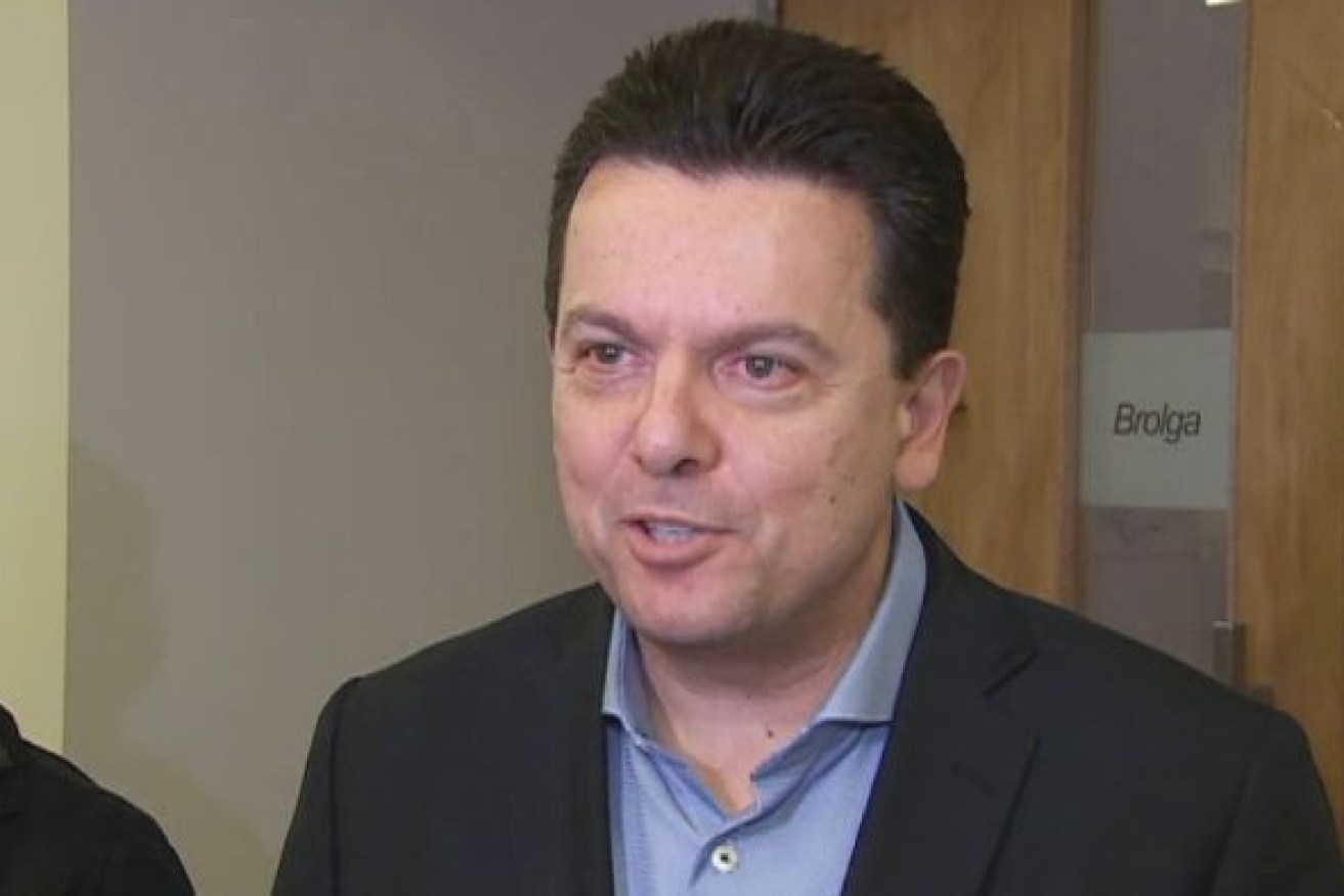 Independent Senator Nick Xenophon on procurement rule changes: "This is a big deal". 