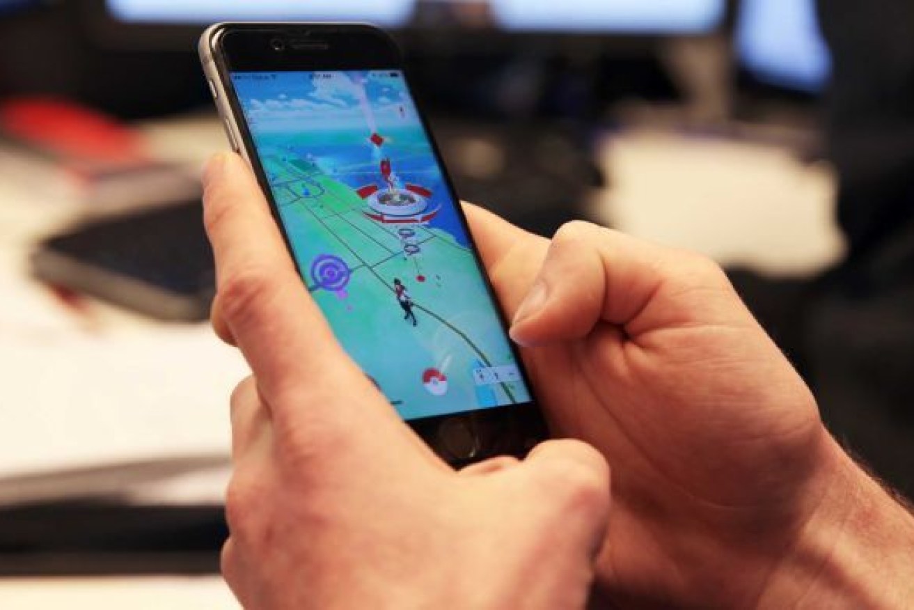 A man who left his Melbourne home to play Pokemon Go has been fined.
