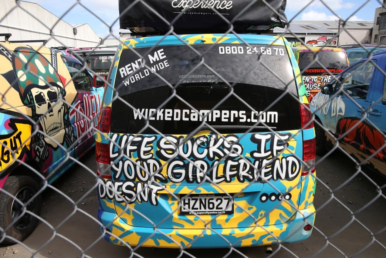 "Wicked Campers are a stain on our tourism industry, and our state." 