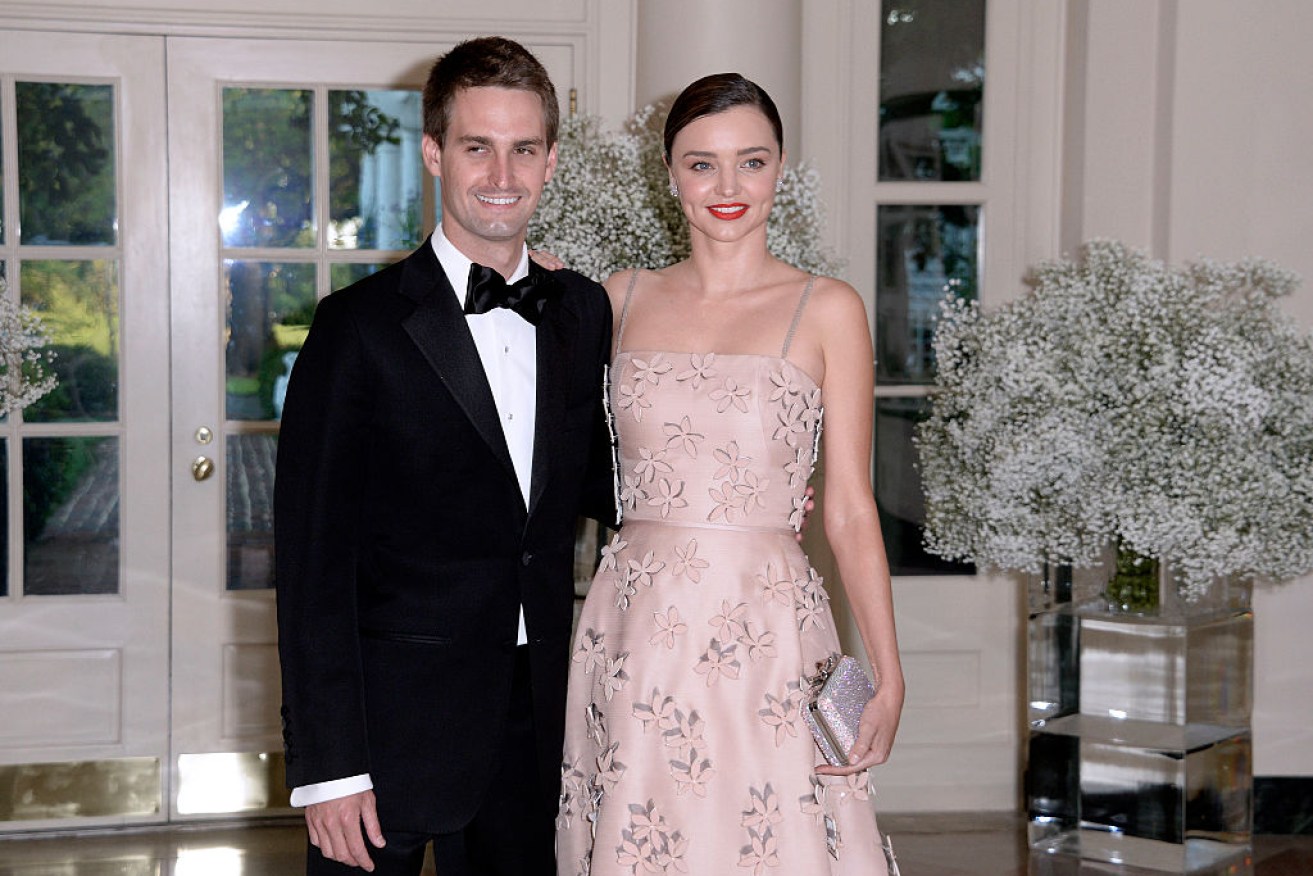 Miranda Kerr and Evan Spiegel have been dating for more than one year. 