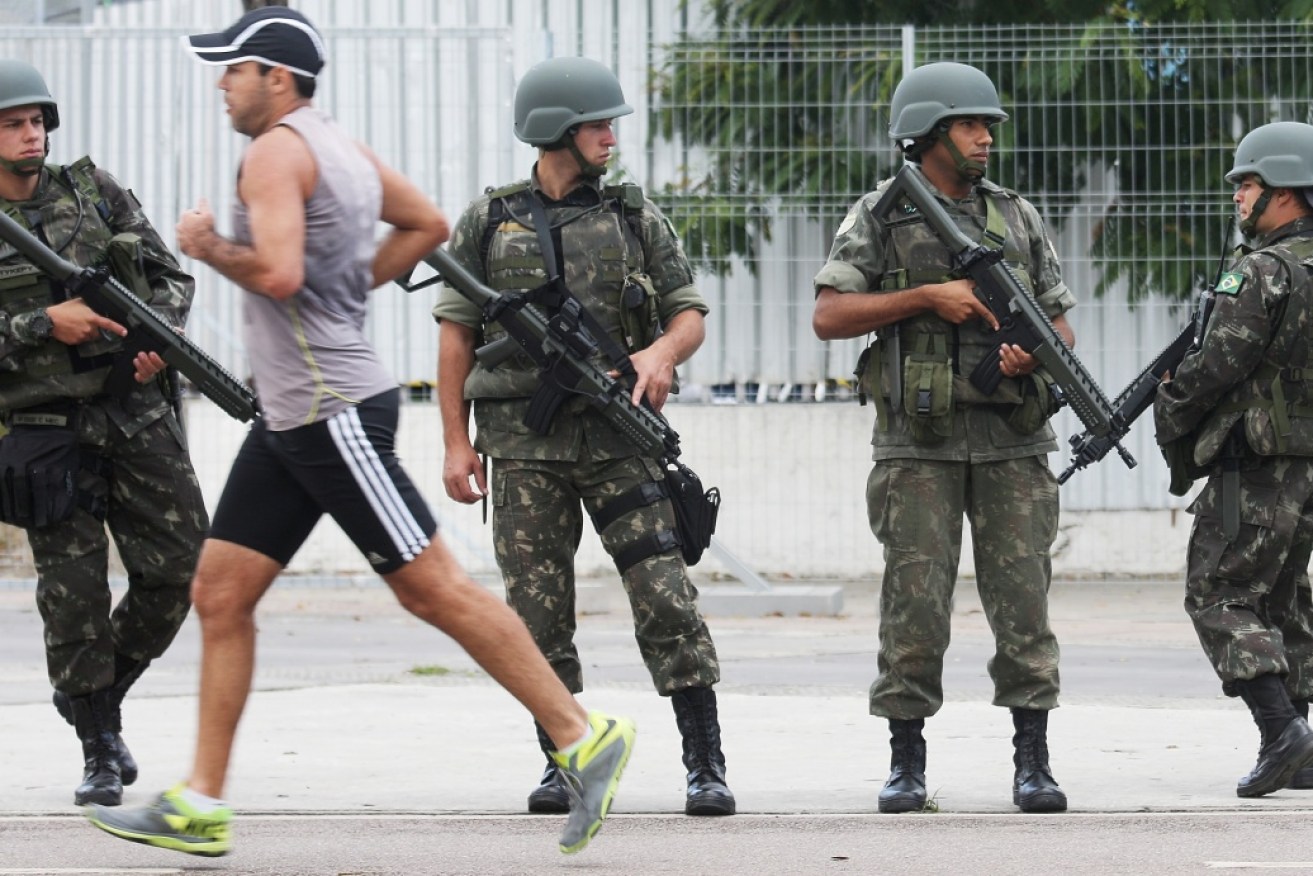 Rio security is scrambling to meet an Olympic terror threat.