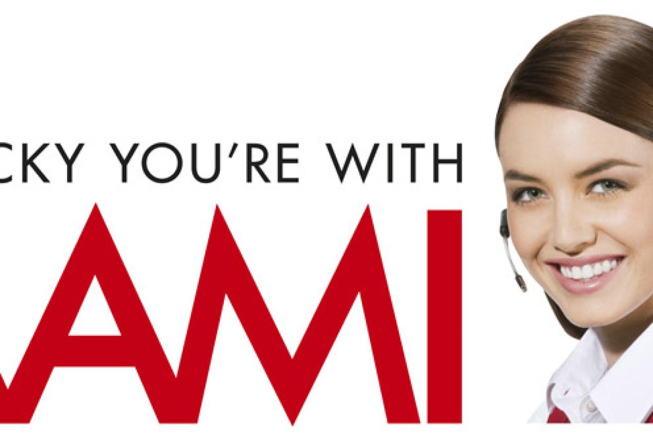 The brand's 'Lucky you're with AAMI' campaign has made it a household name. Photo: AAMI