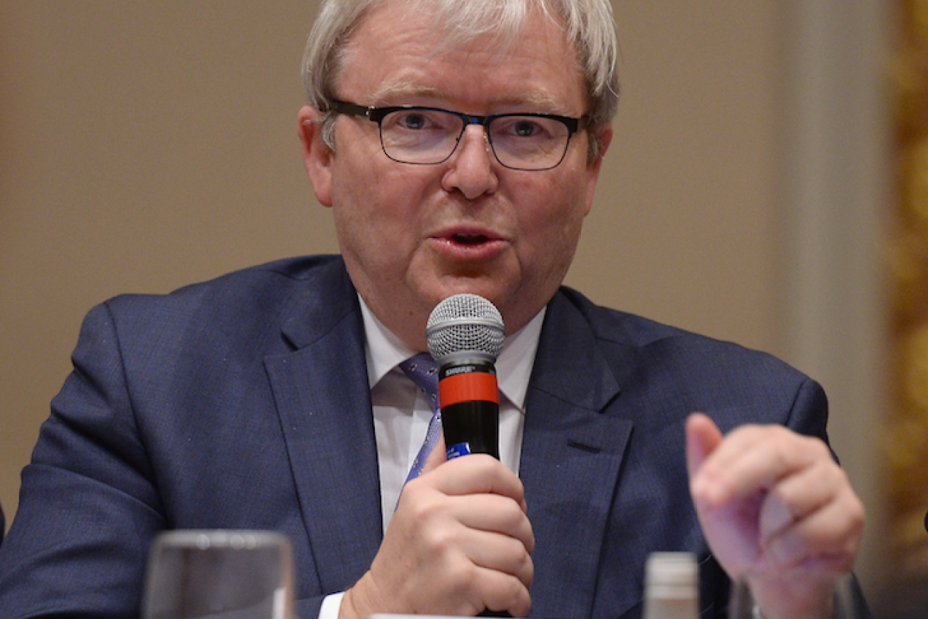 Kevin Rudd has also called for Australia to recognise Palestine.  Photo: Getty