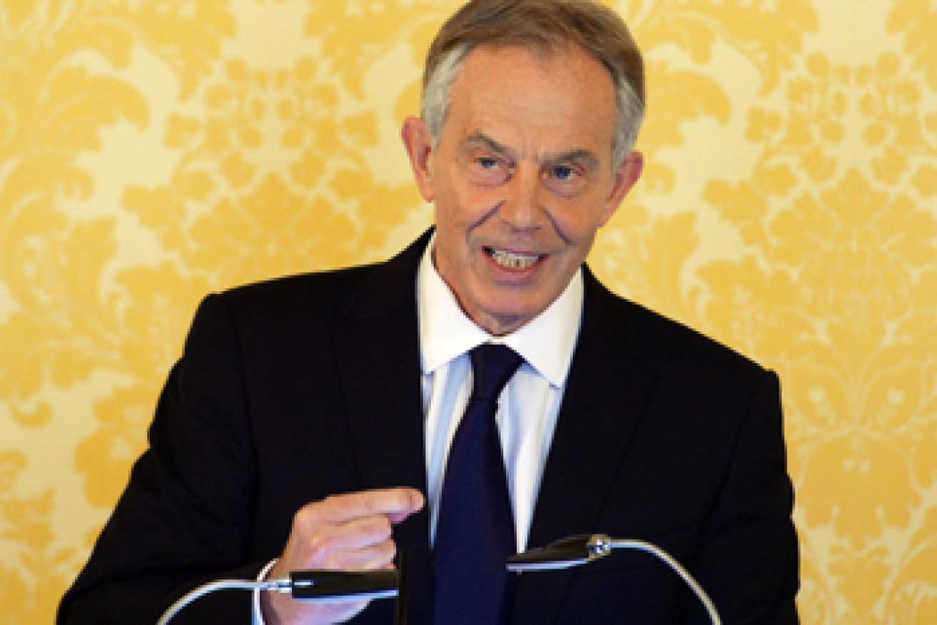 Former UK prime minister Tony Blair says a pain-gain analysis could have a huge effect. 