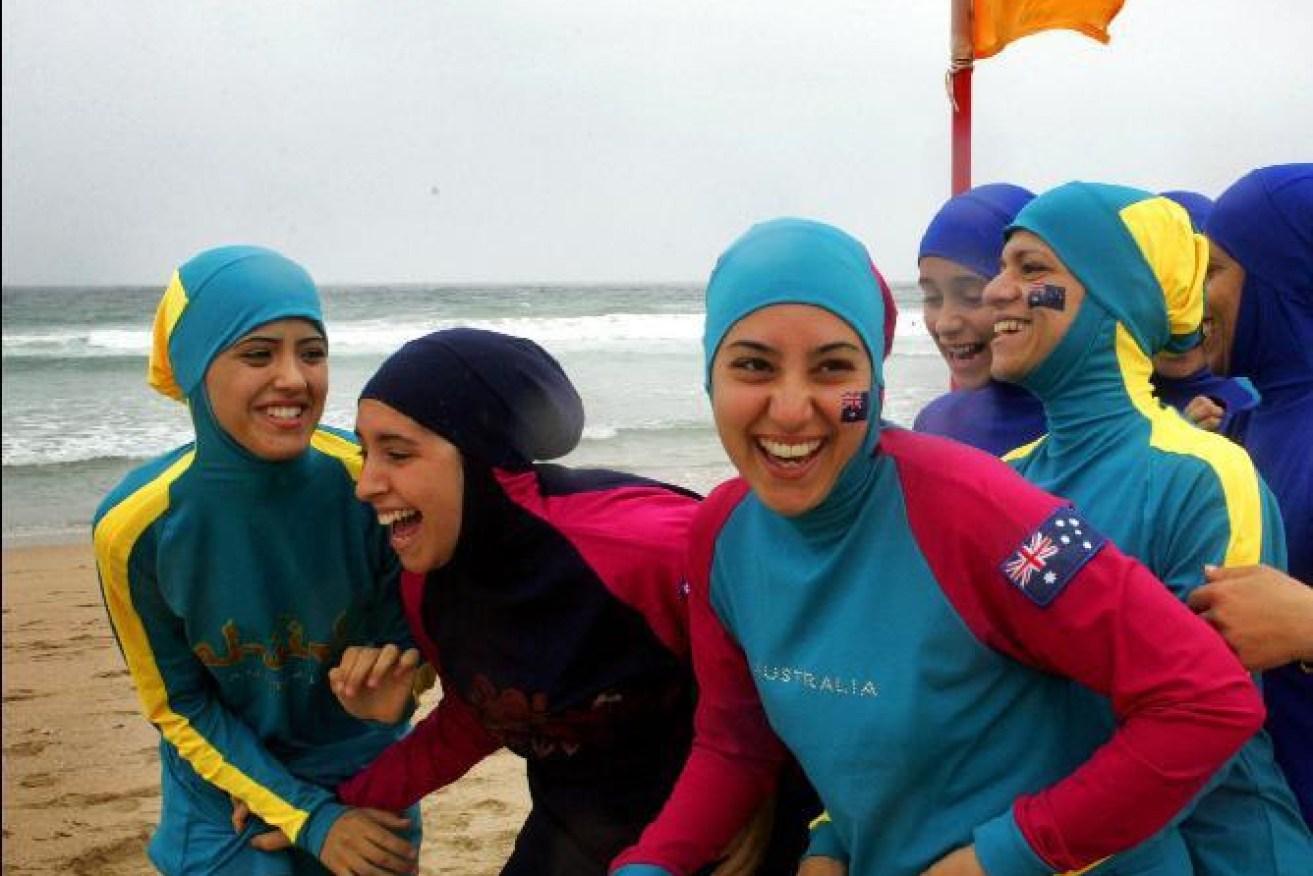 Aussie designed burkinis are banned from Cannes beaches.