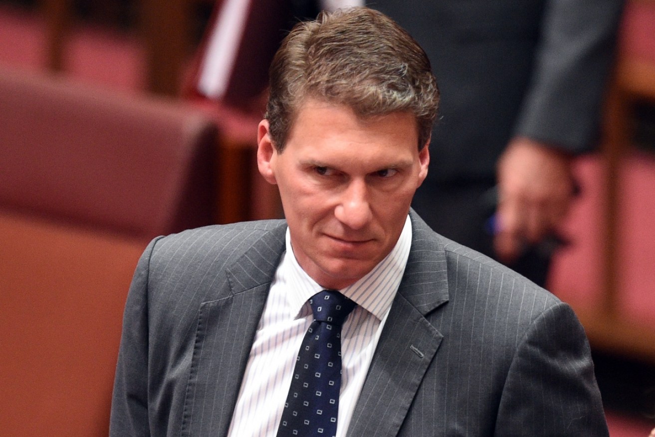 Cory Bernardi says restrictions should only come form those registered on the Australian electoral roll.