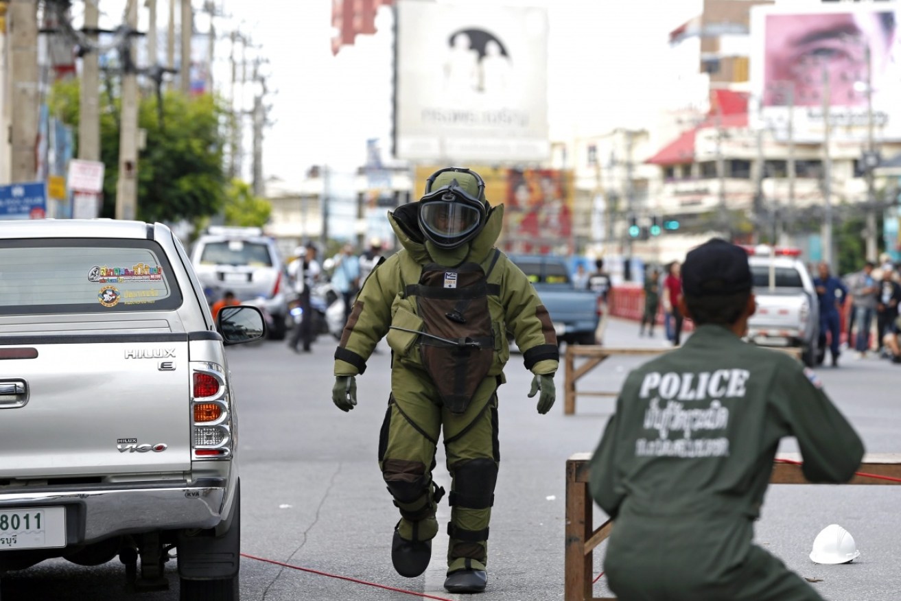 A series of bomb attacks in Hua Hin killed at least two people and injured more than 20.