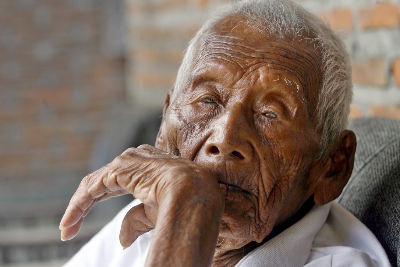 Mbah Gotho is from Java in Indonesia.