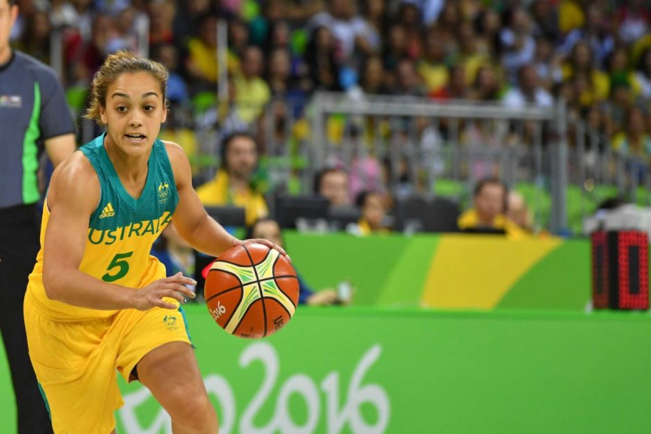 Point guard Leilani Mitchell scored eight points in the win over Belarus.