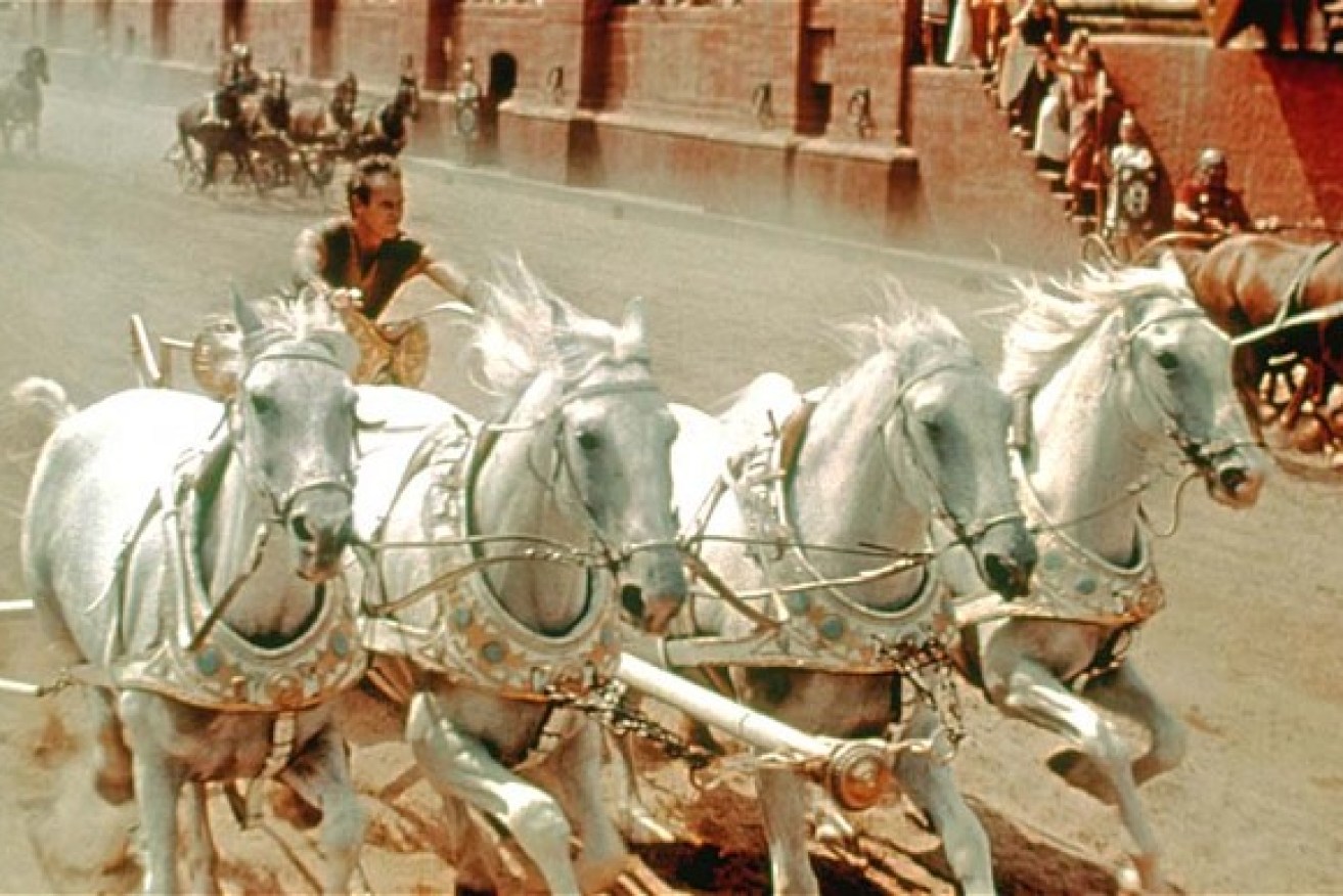 The chariot scene is arguably one of the greatest in history.