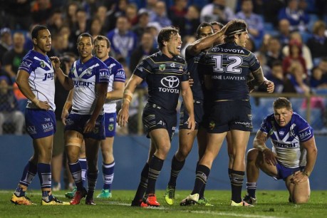 Cowboys in NRL top four after 24-16 win over Bulldogs