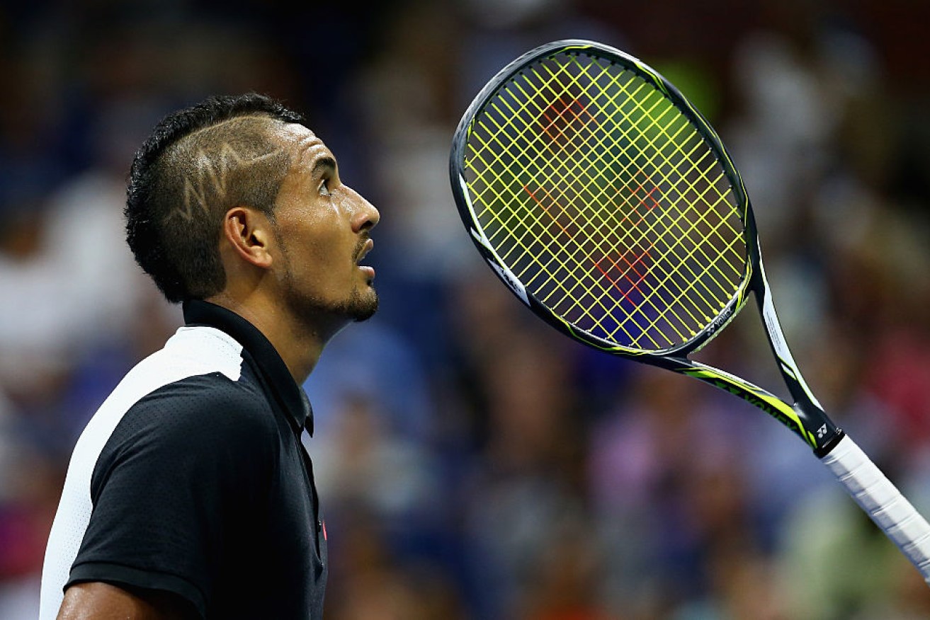 Nick Kyrgios is toying with Australian tennis fans. 