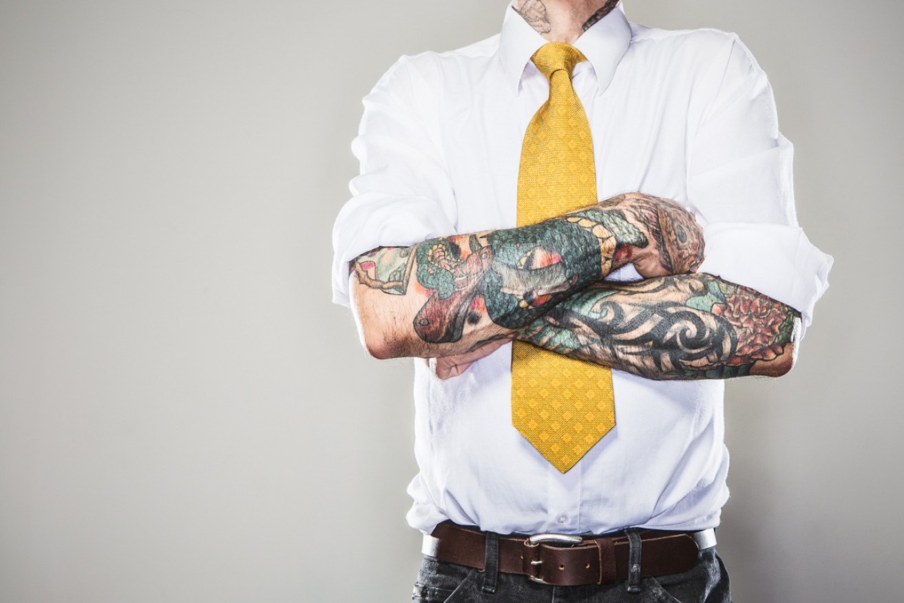 Some types of tattoos could be ok in the workplace, no matter what. 