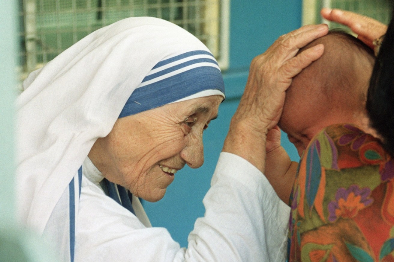 Mother Teresa: the 'miracles' attributed to her are being questioned. Photo: Getty