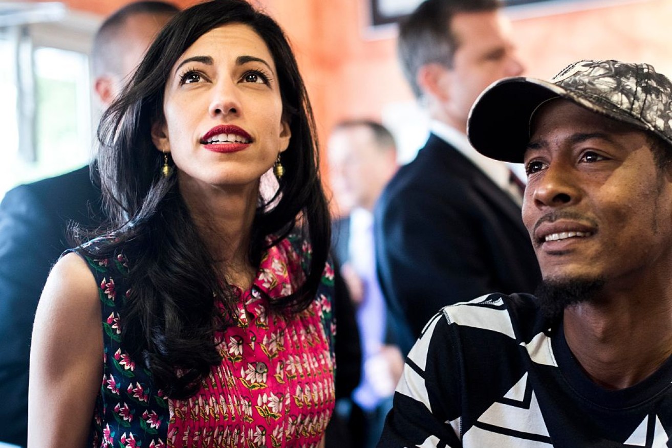 Huma Abedin, one of Democratic presidential candidate Hillary Clinton's top aides. Photo: Getty.