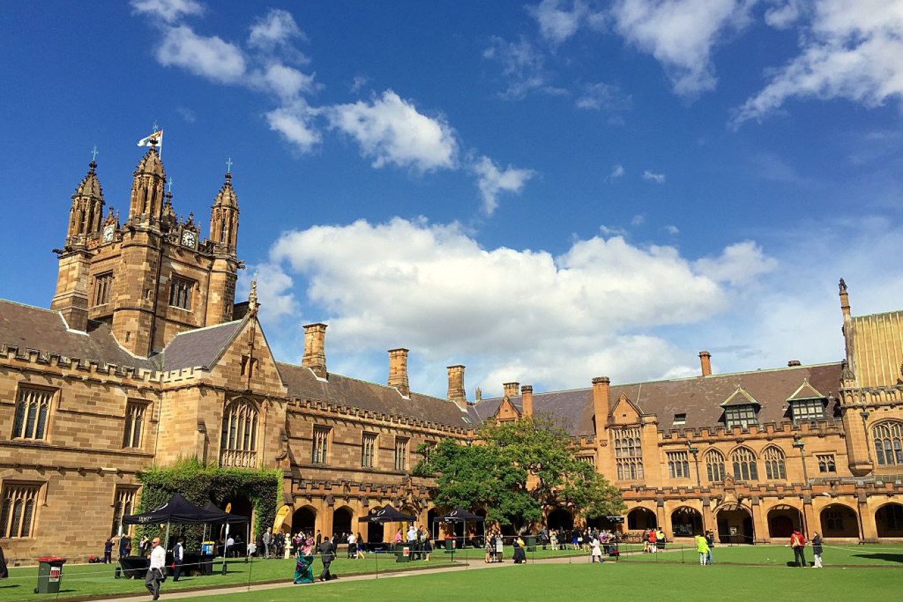 The University of Sydney is in damage control. 