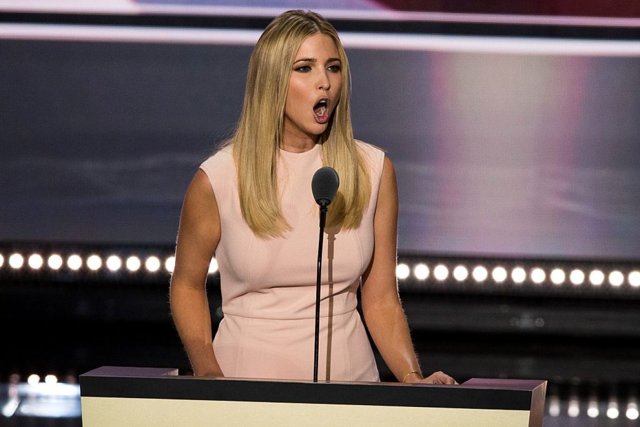 Ivanka Trump has previously spoken about the need for equal pay regardless of gender.