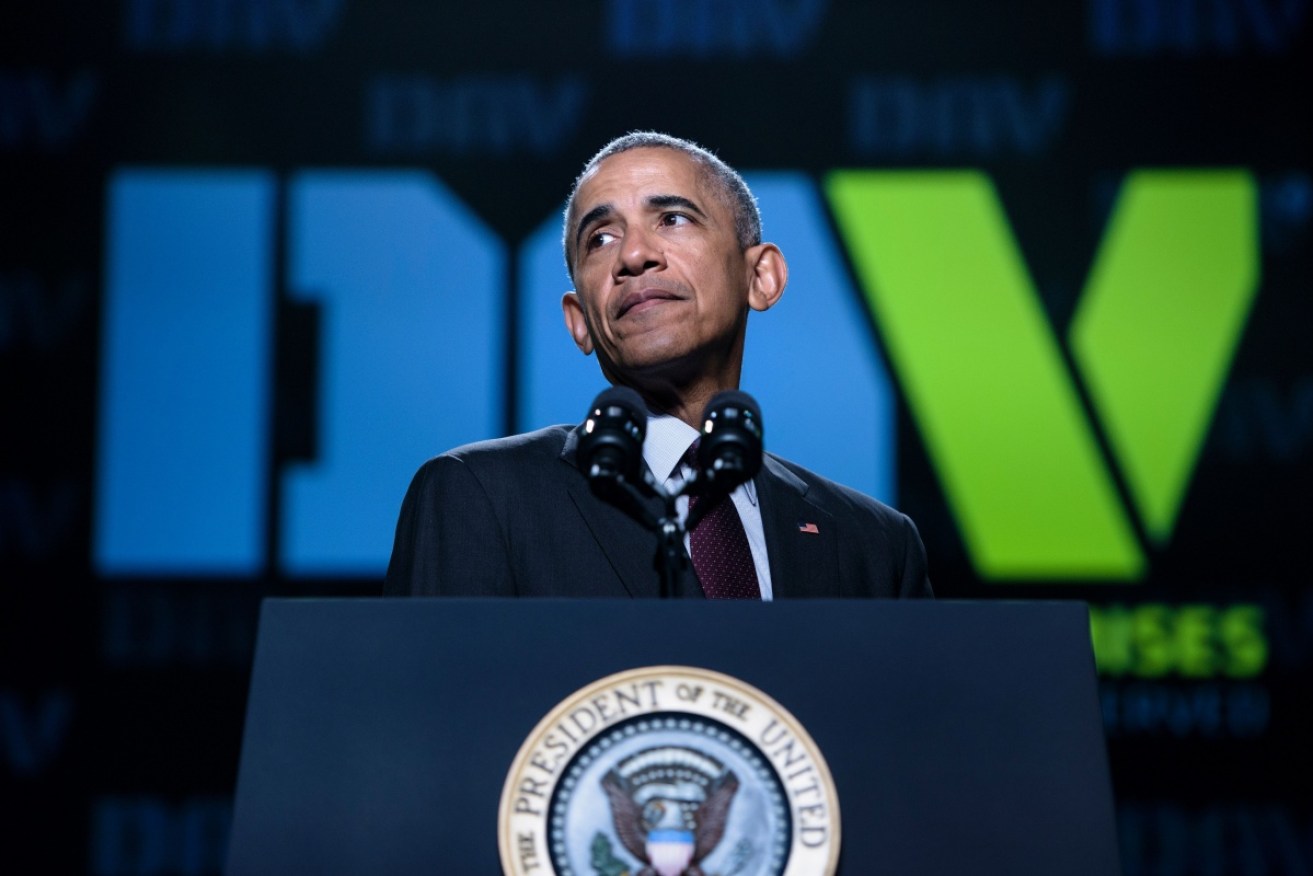US President Barack Obama addresses the 95th National Convention of Disabled American Veterans.