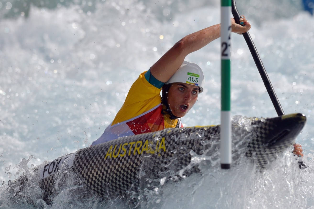 Jessica Fox's bid for gold was stunted by a heartbreaking penalty. 