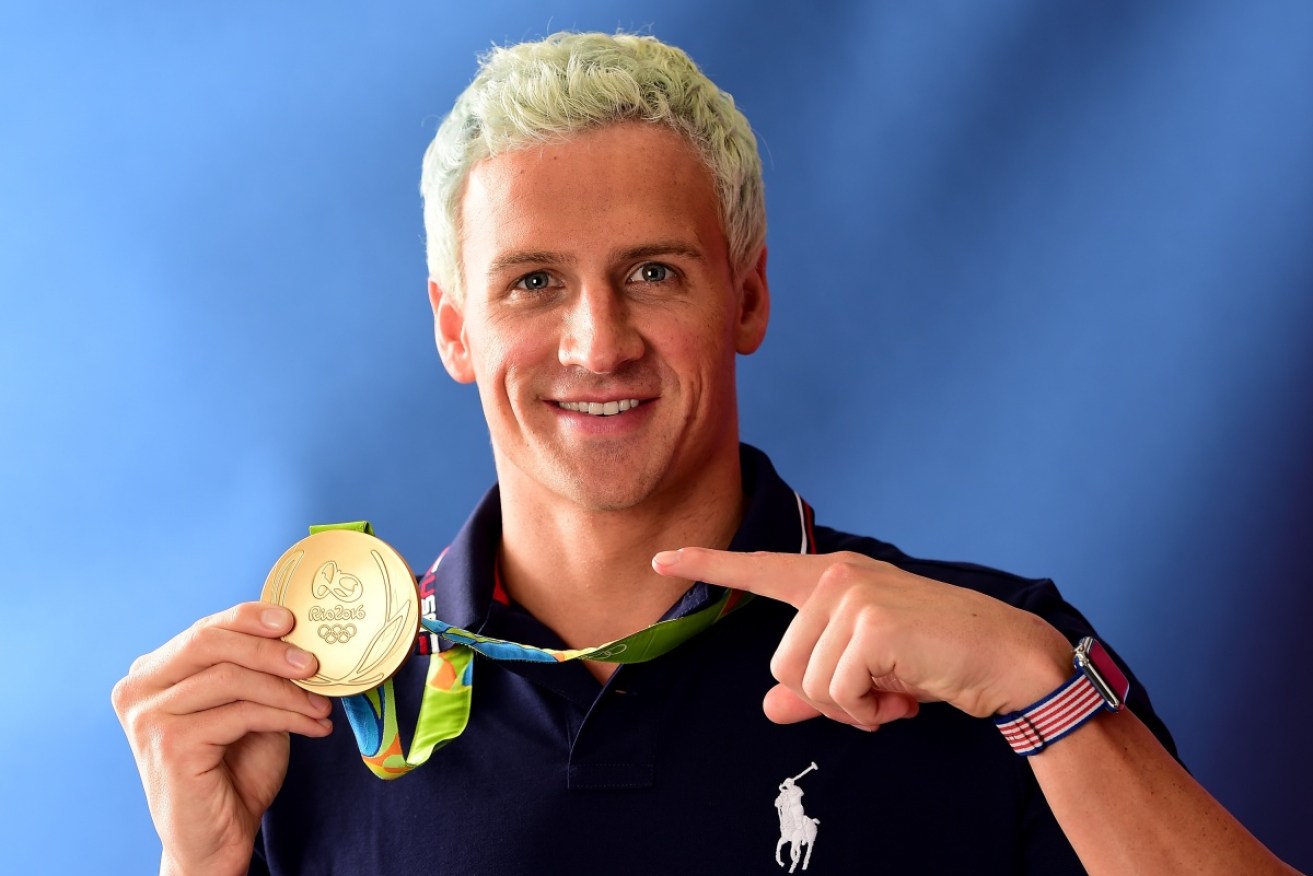 The robbery story of gold medal winning swimmer Ryan Lochte raised questions. Photo: Getty