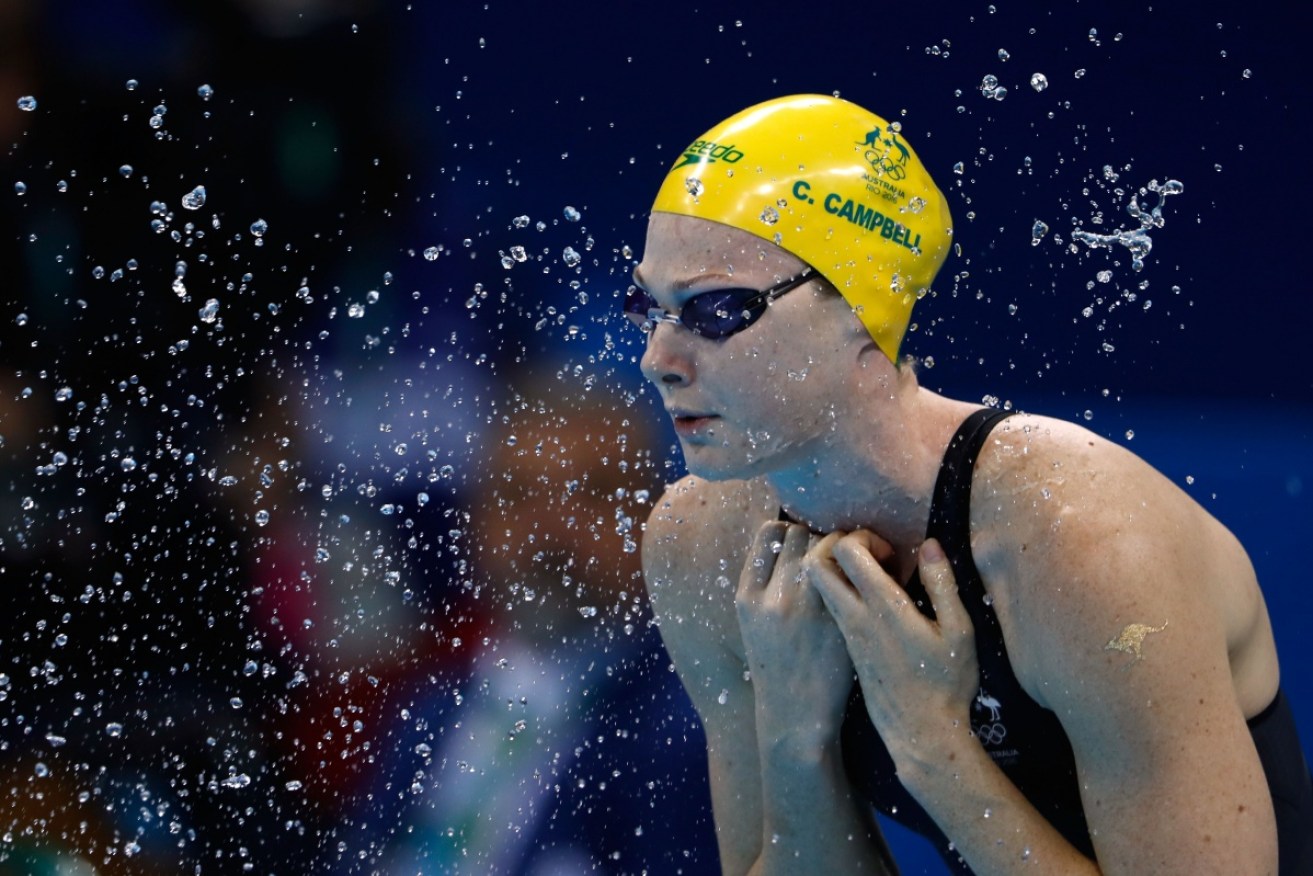 Cate Campbell developed a hernia three months before the Games.