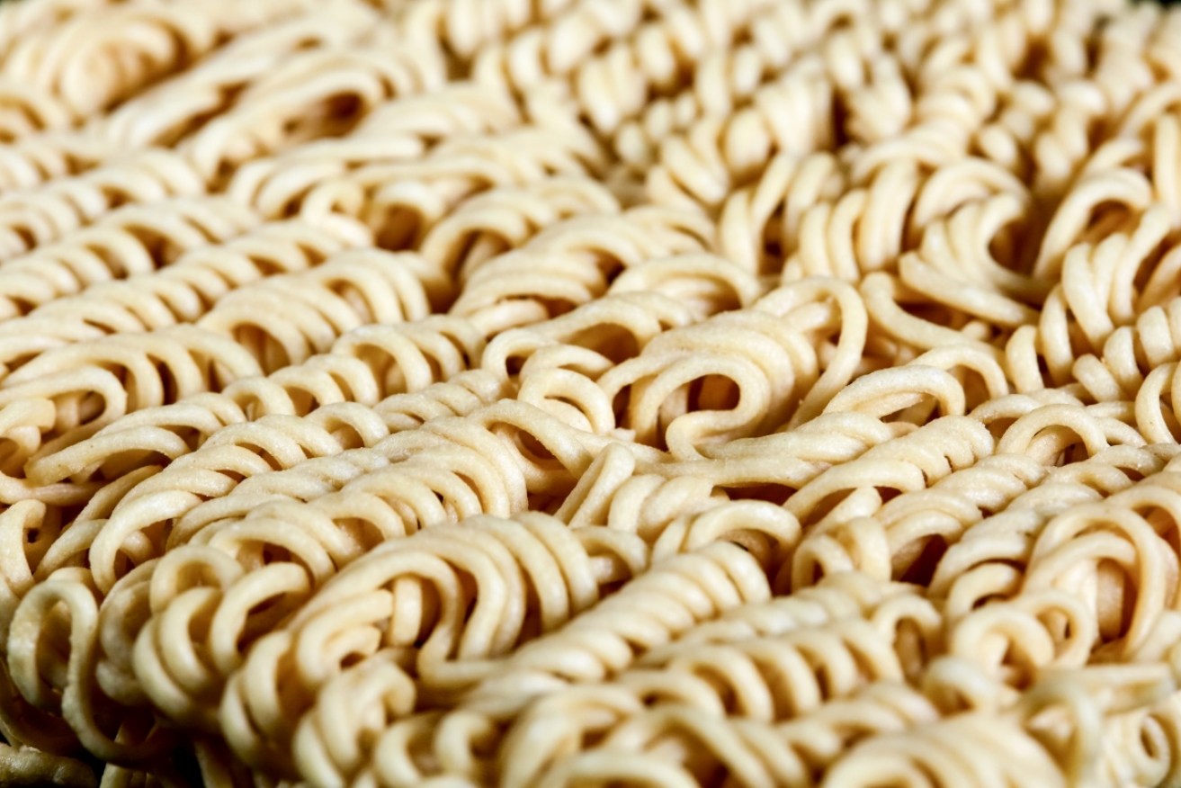 The average packet of instant noodles in Australia contains more salt than two Big Macs. 