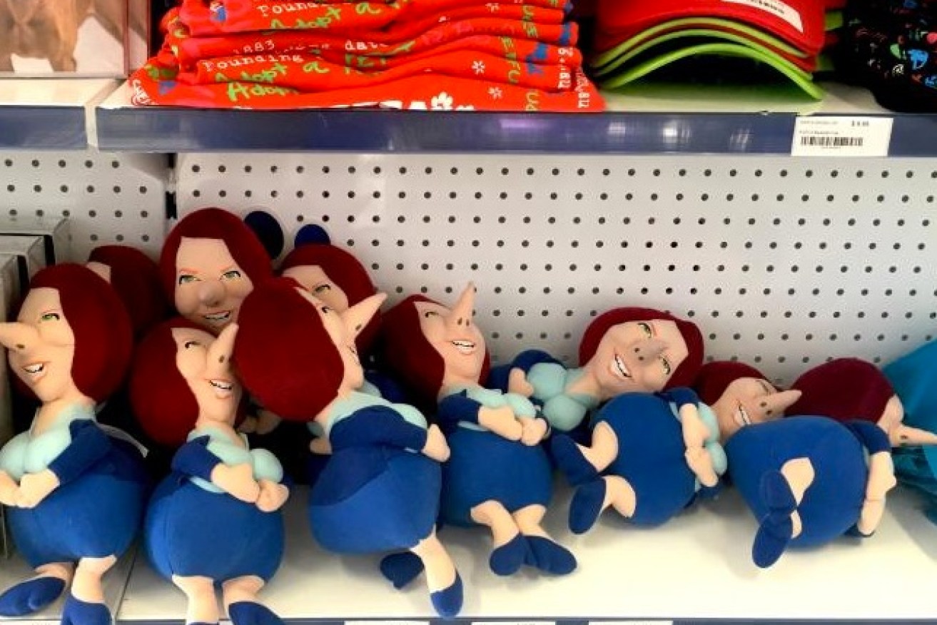 Outrage at RSPCA for selling Julia Gillard dolls as dog toys.