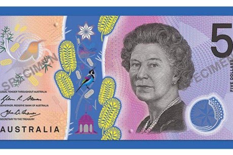 New Australian $5 note will be accessible to the blind