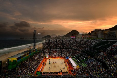 The problem with beach volleyball at the Games