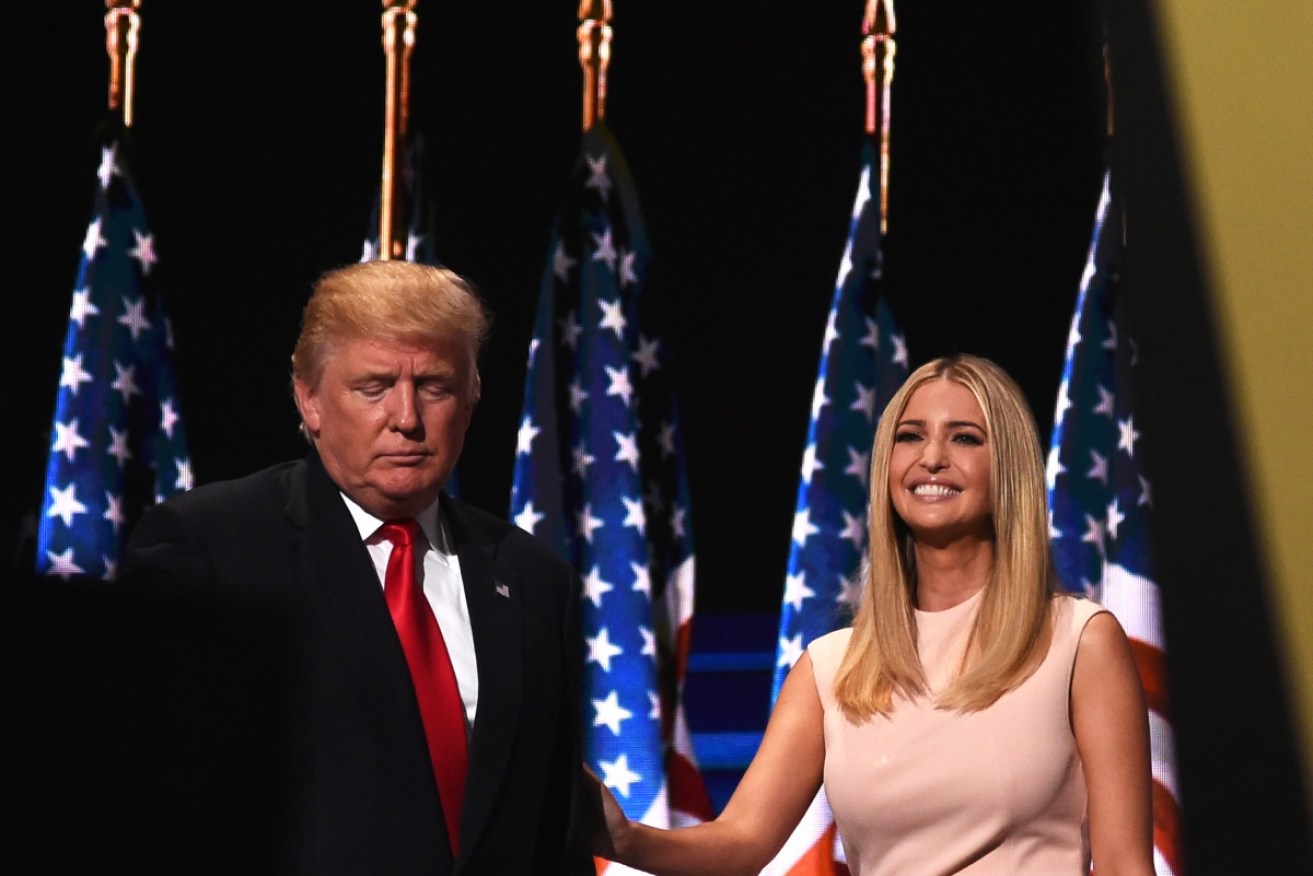 Donald Trump would put his daughter Ivanka in his cabinet - but that's about it.