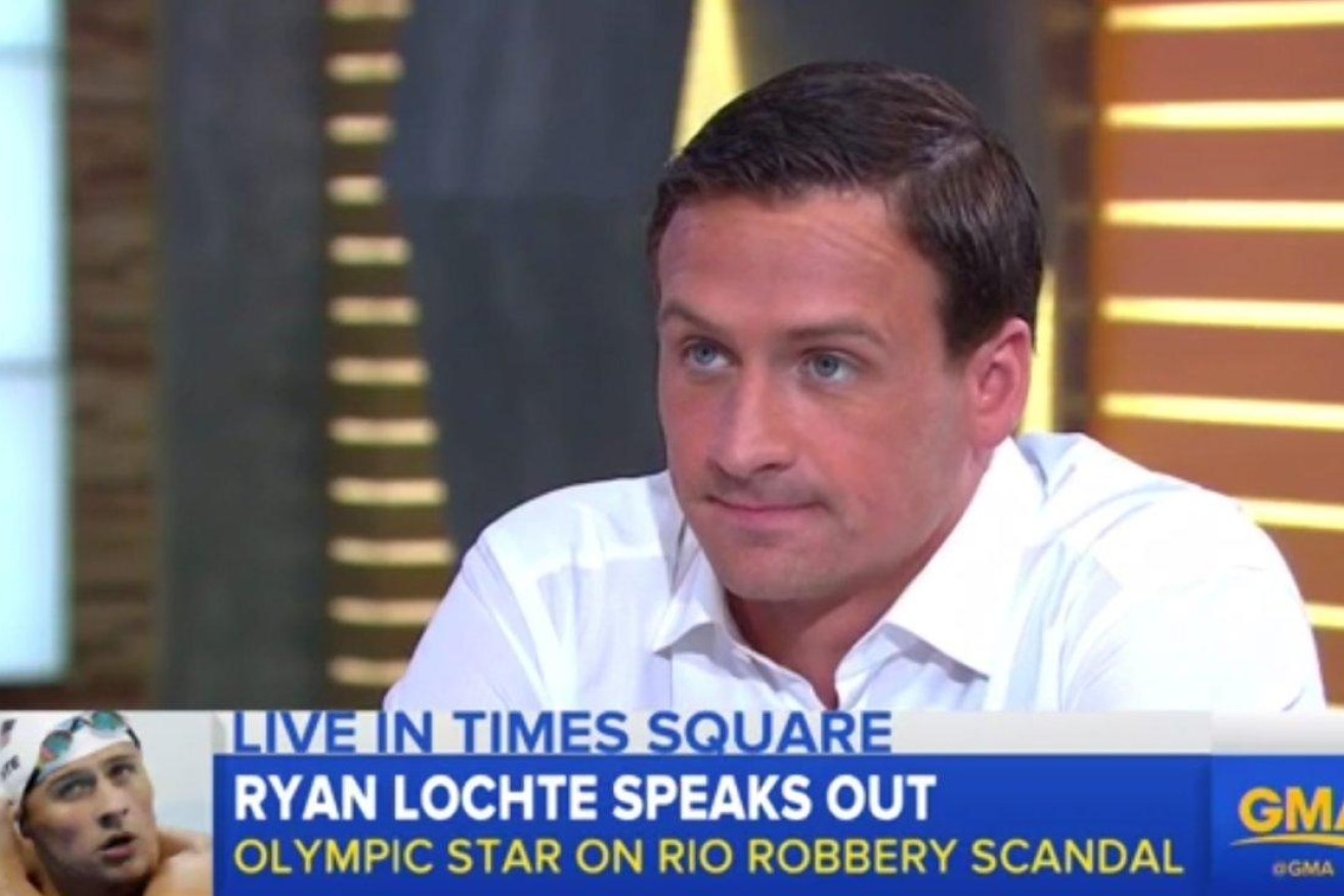 Ryan Lochte told ABC's Good Morning he wants the world to move on from his "overexaggerated" version of what happened in Rio.