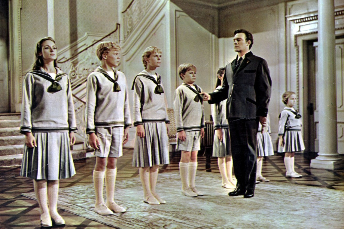 Charmian Carr (left) as Liesl in a scene from the cinema classic.