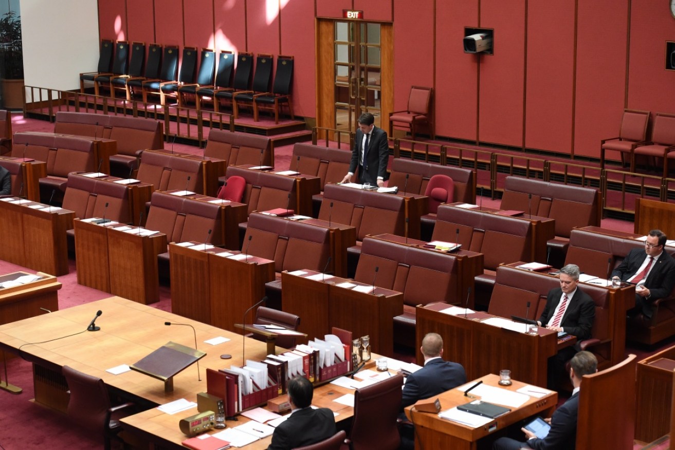 Soon after the Senate opened for business, the Coalition had no business to discuss.