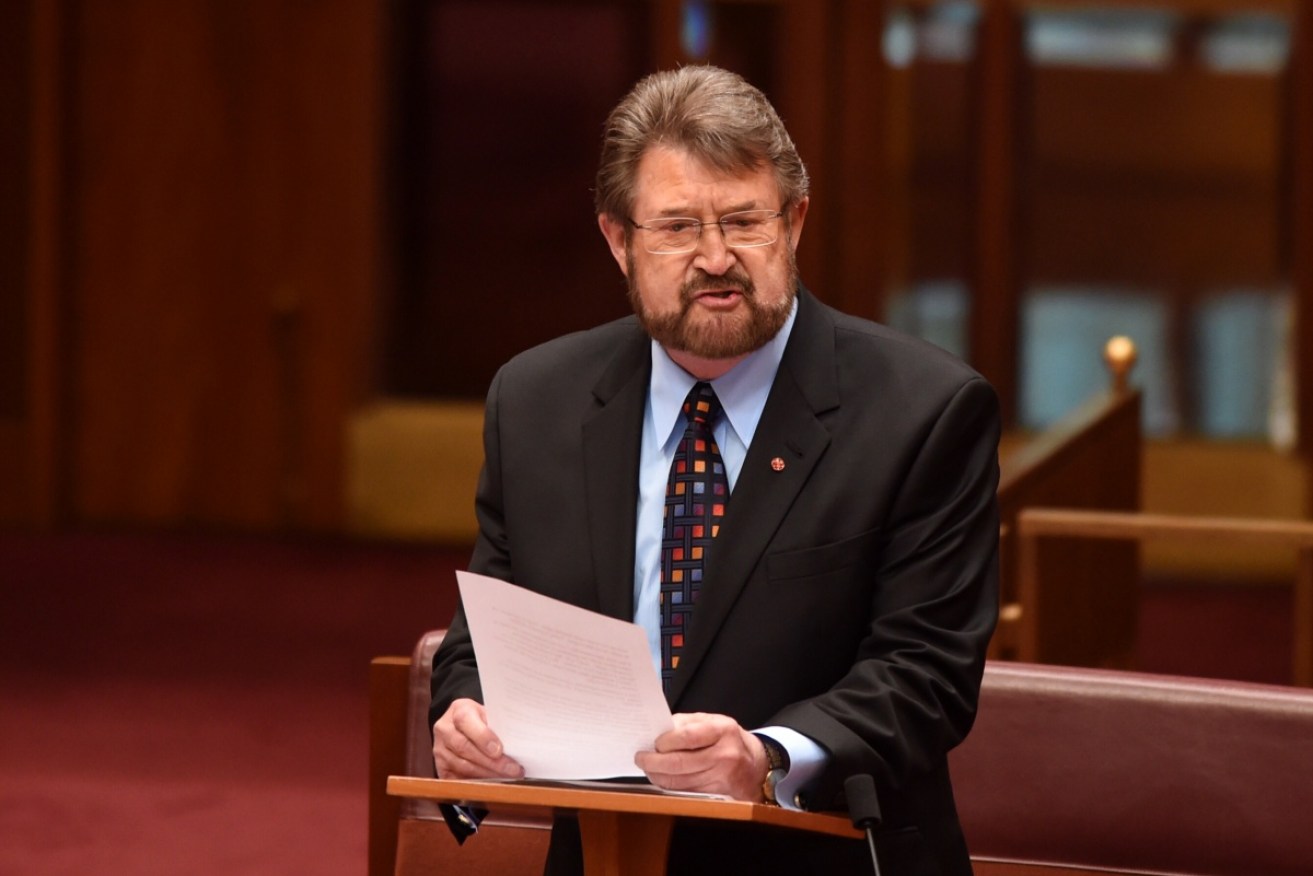 Senator Derryn Hinch has had no sympathy for others caught in the dual citizenship saga.
