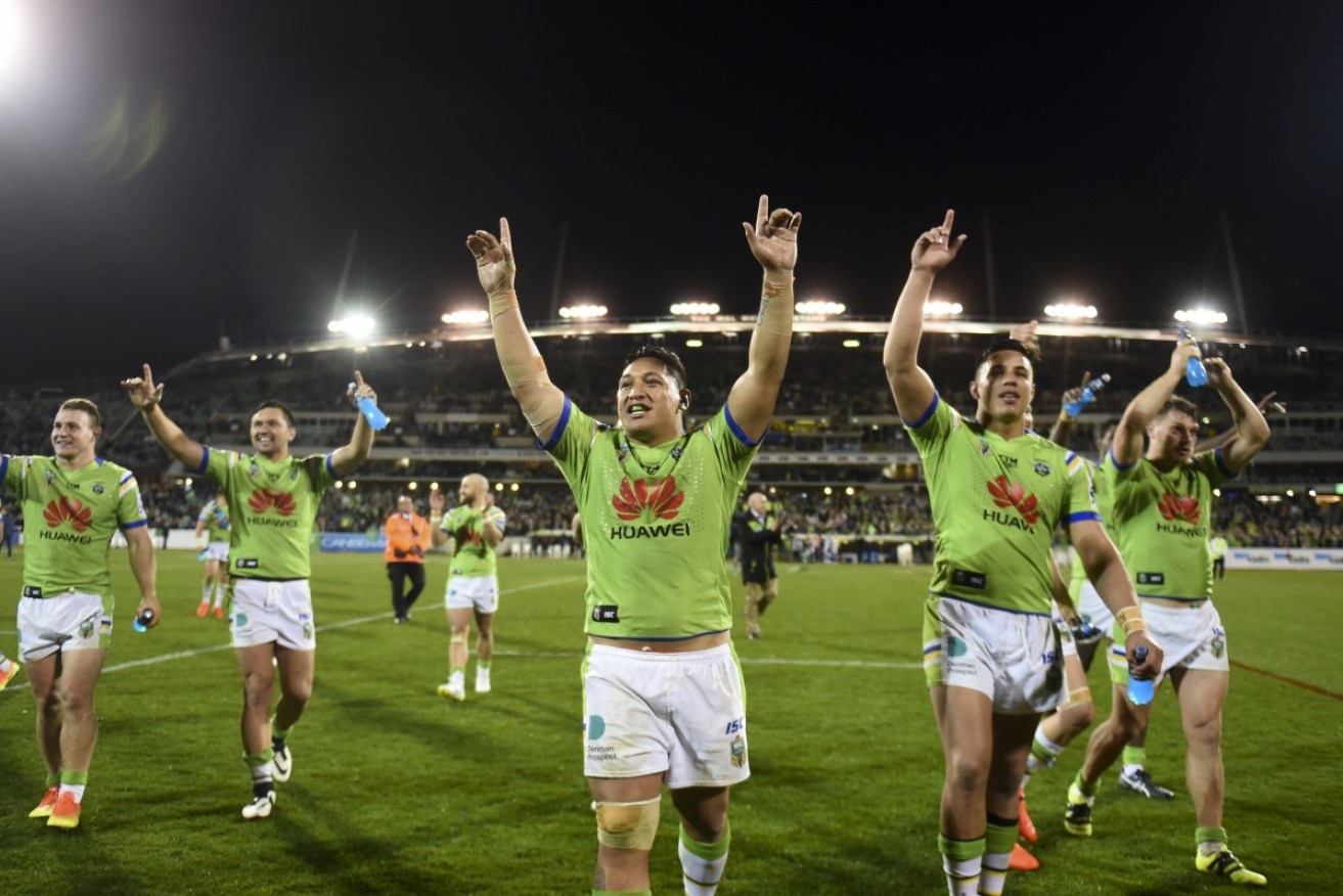 The Canberra Raiders are one win from an NRL Grand Final.