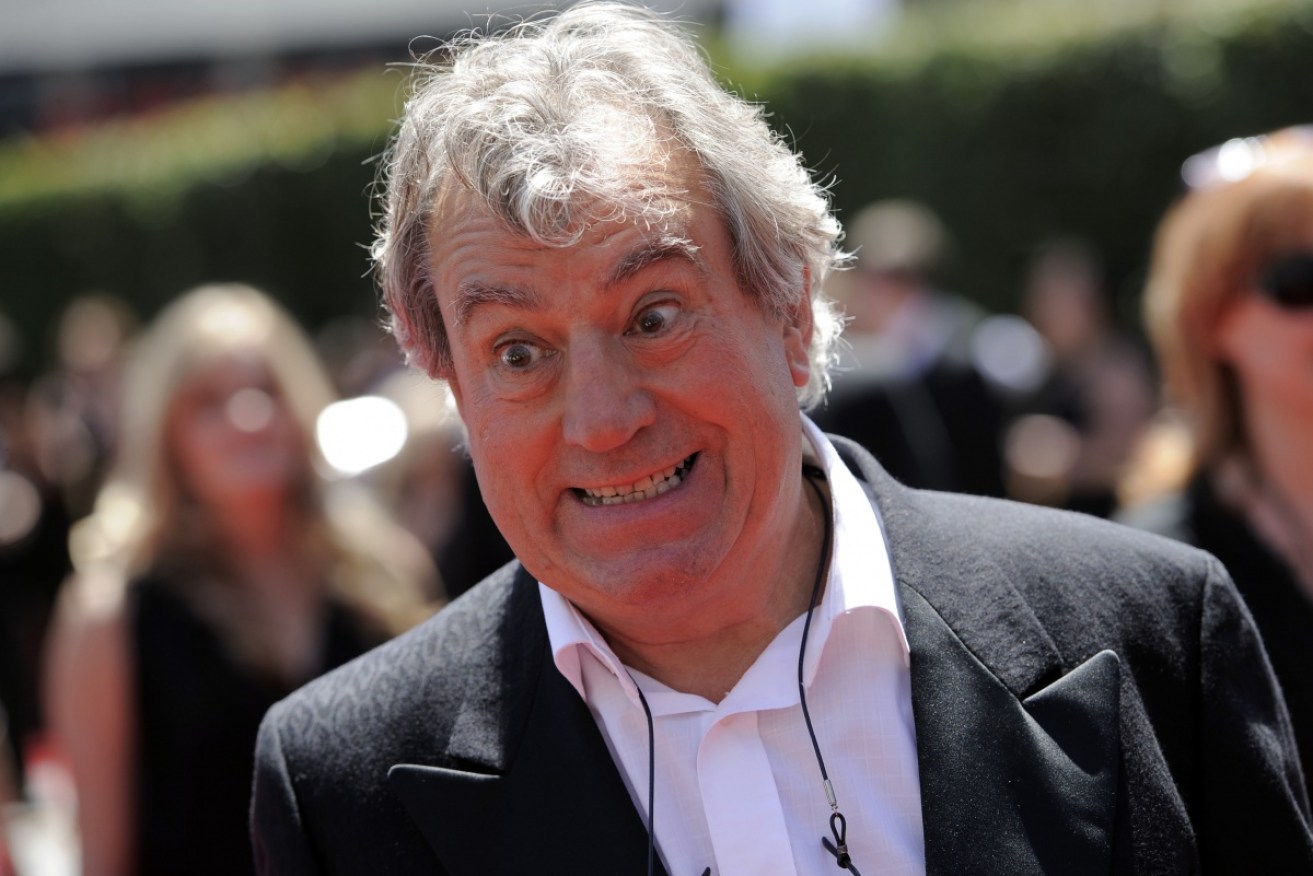 Jones, a founding member of Monty Python, cannot do interviews. 