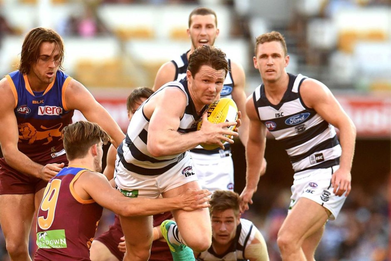 Patrick Dangerfield wins AFL Players' Association's Most Valuable Player award.