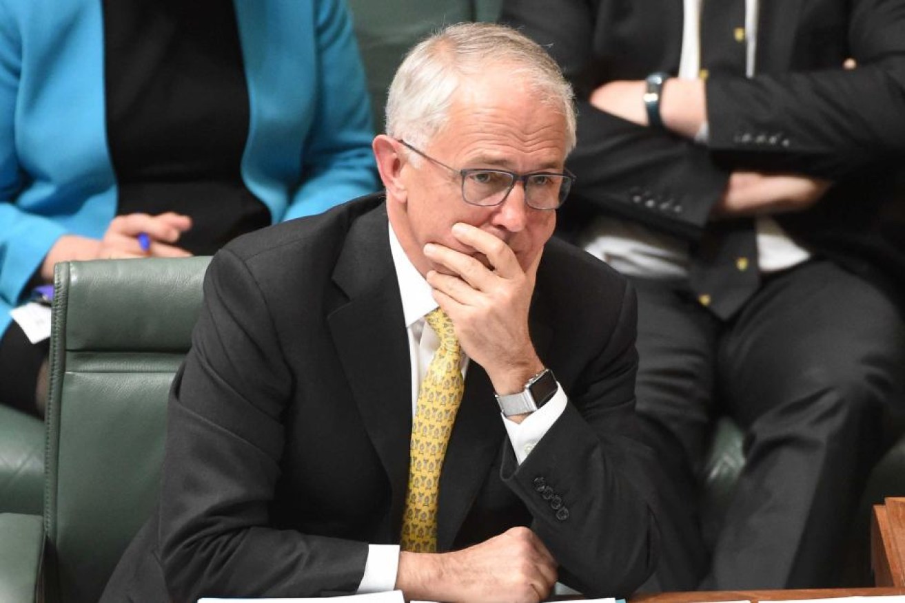 The Coalition's primary vote has tumbled to a record low under Malcolm Turnbull. 