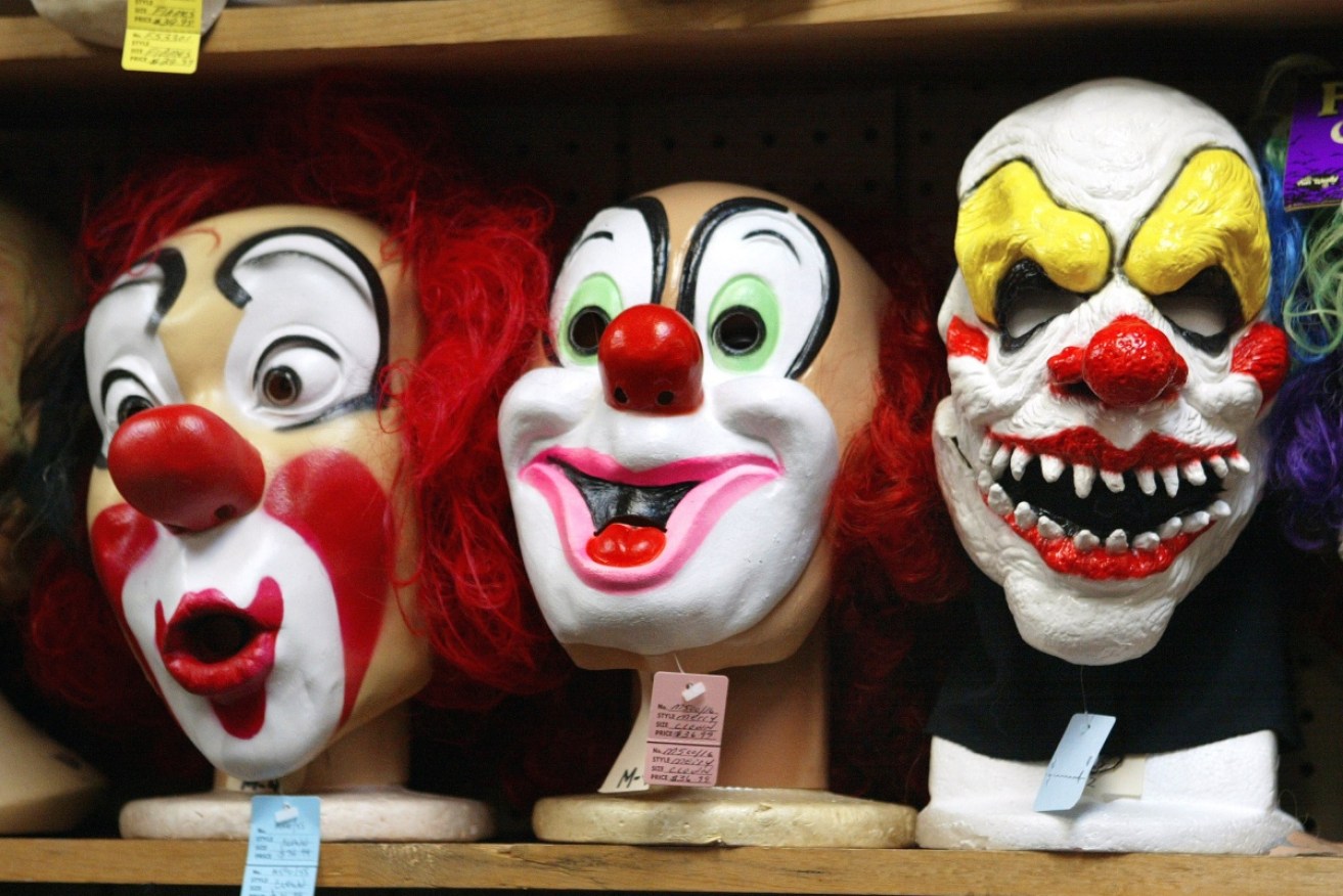 Professional clowns are fearing for their lives. Photo: Getty