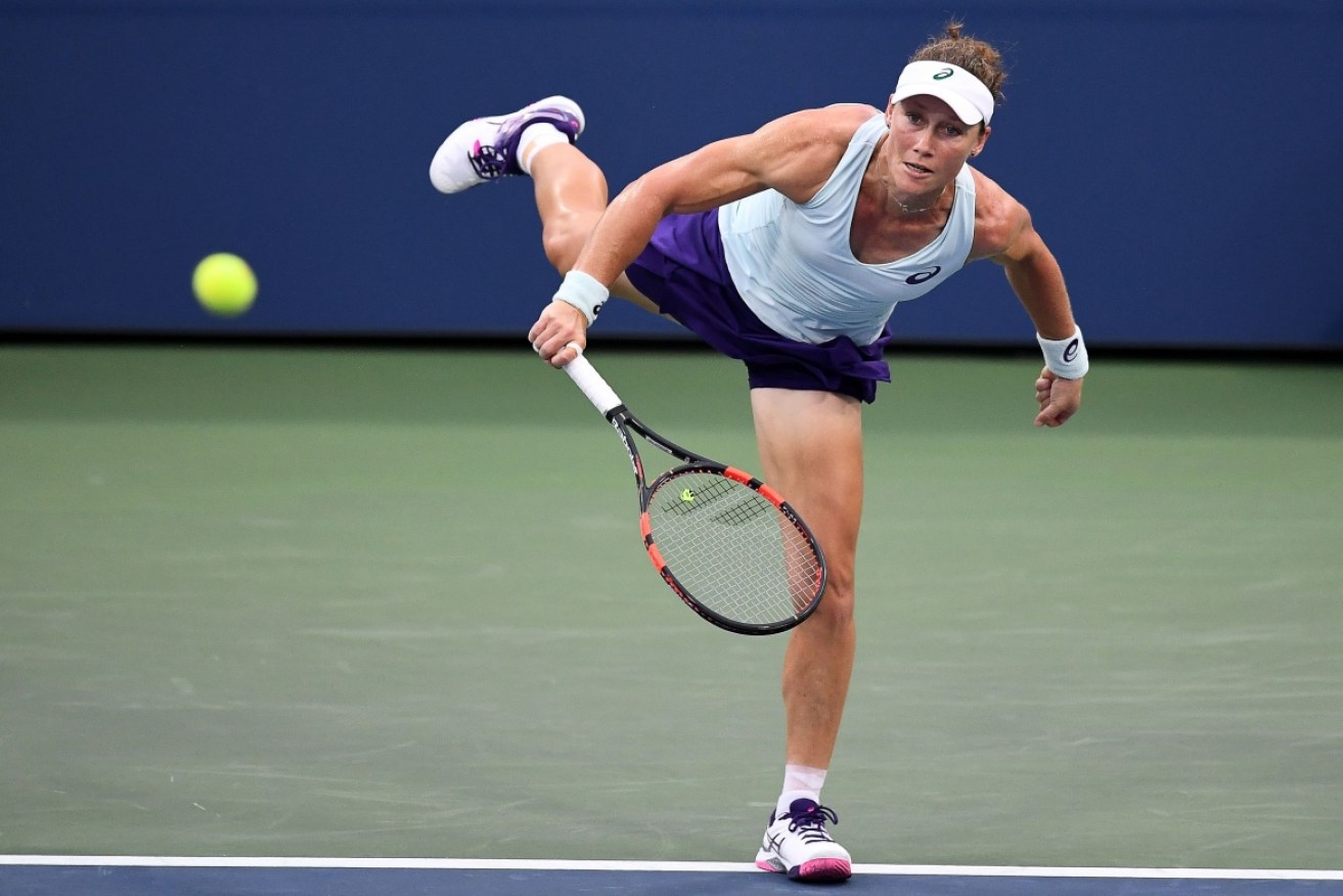 Samantha Stosur could not take her chances against China's Zhang Shua, losing in the second round.