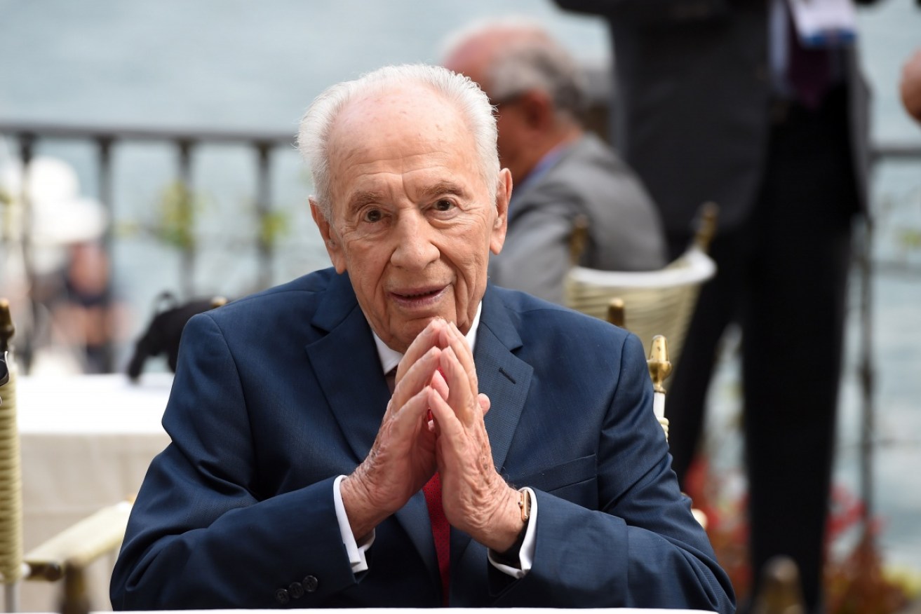 Shimon Peres.