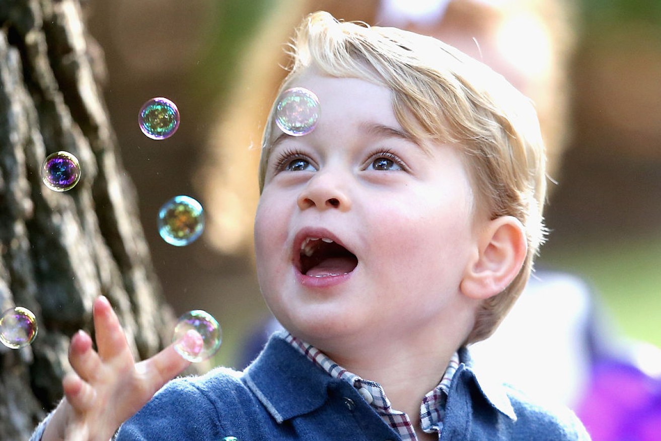 The video managed to make children playing with bubbles look scary.