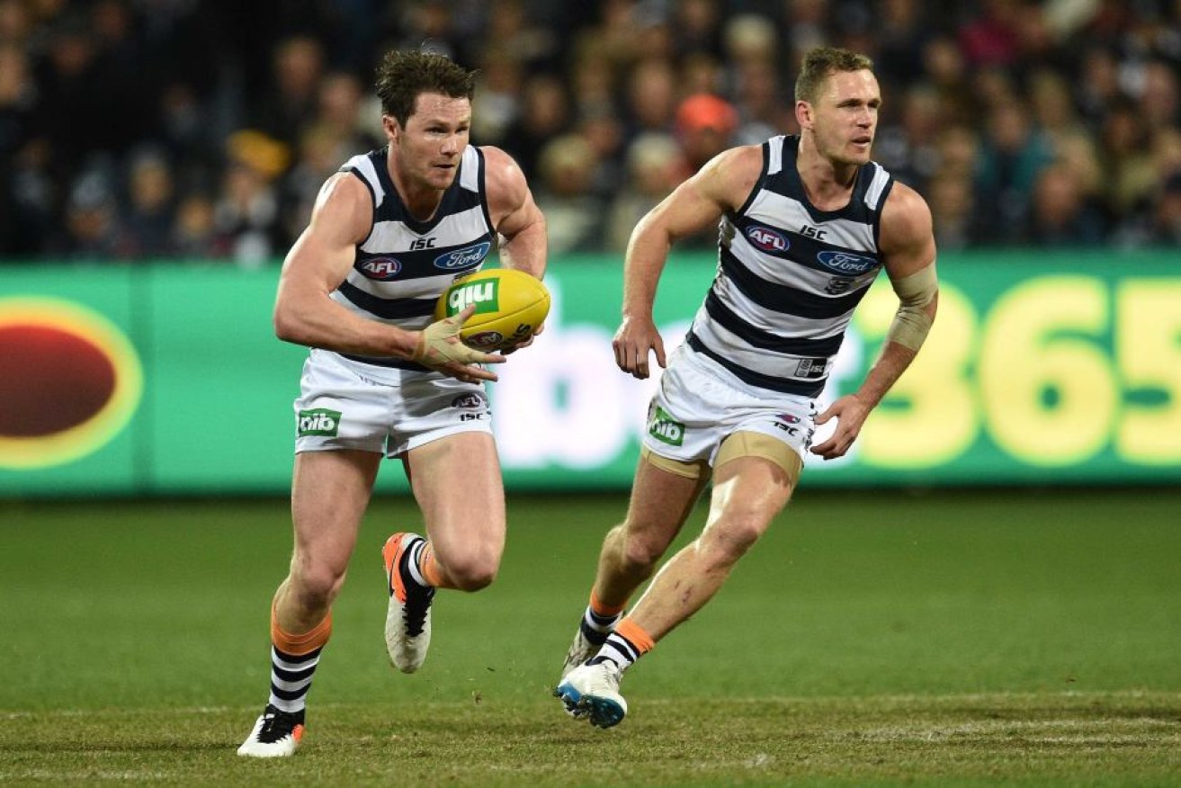 Patrick Dangerfield and Joel Selwood were named alongside each other on the ball in the 2016 All Australian team.