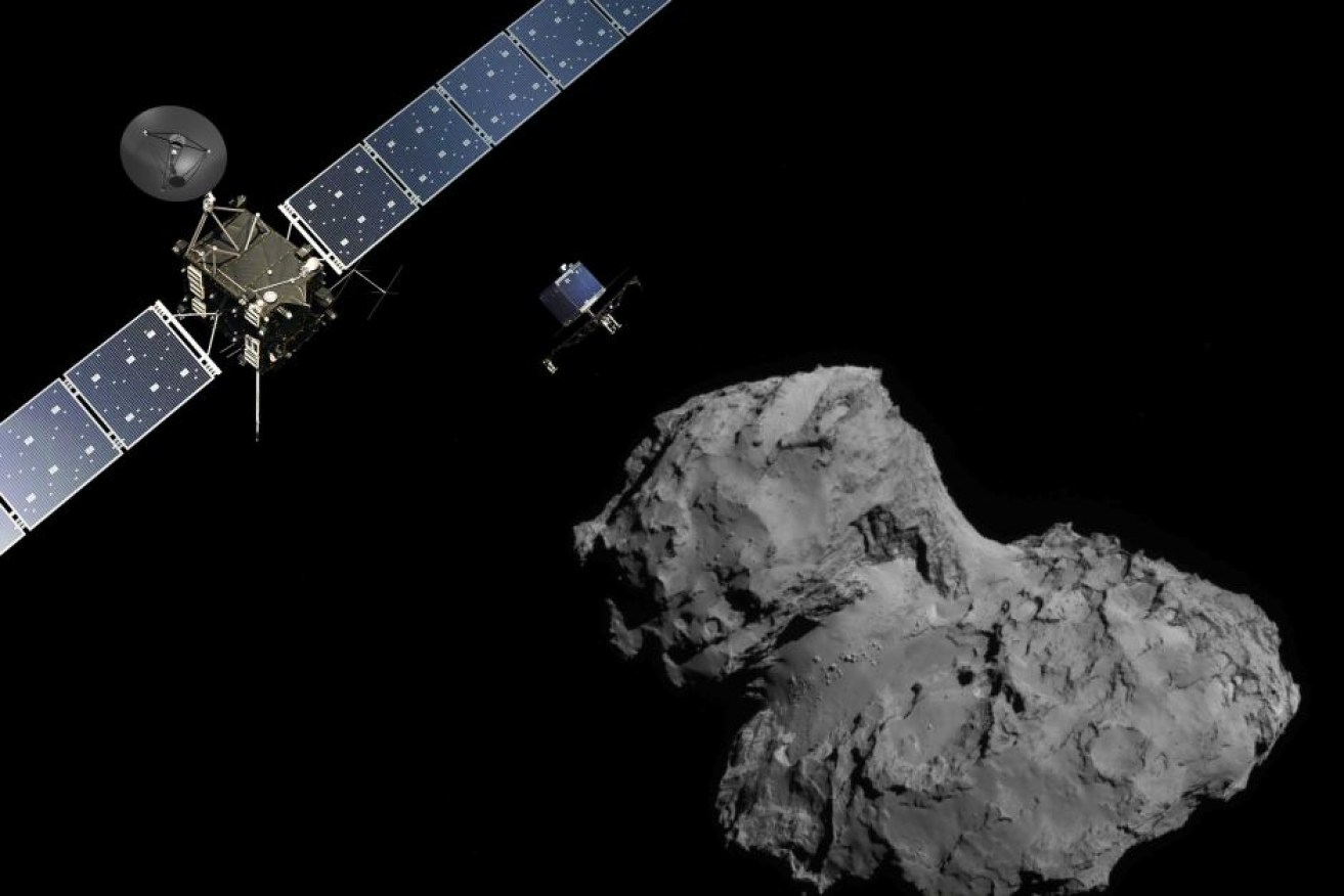Rosetta is set to crash-land on comet 67P.