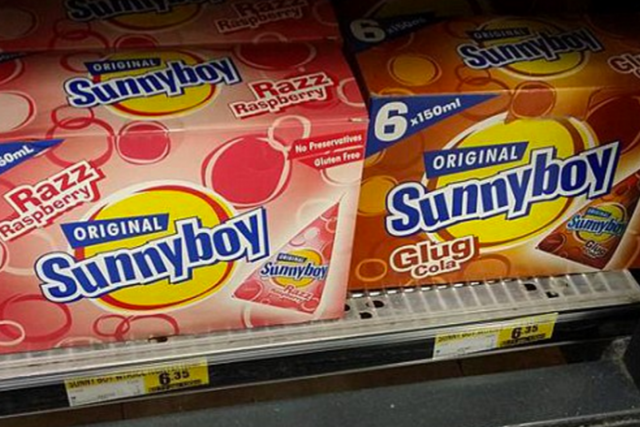 The famous Sunnyboy ice block is no longer, thanks to a decision by its maker. 